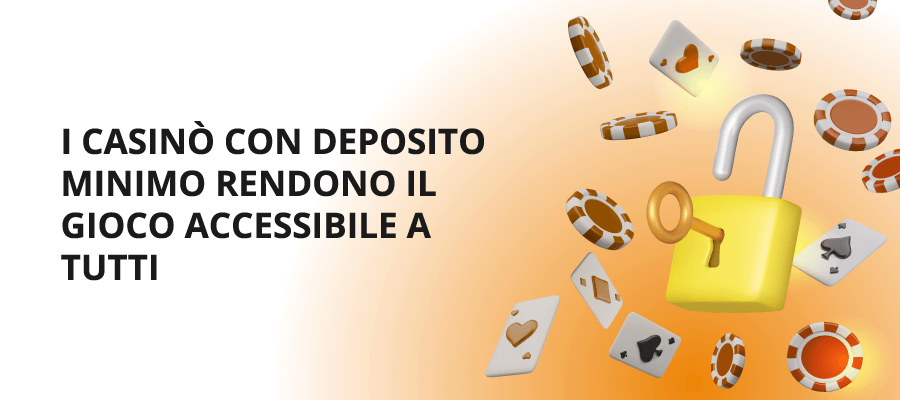 Casinò con Deposito Minimo di 5 Euro Gioca Senza Stress